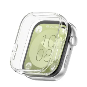 Huawei Watch Fit 3 Rubber Bumper Case - Transparent