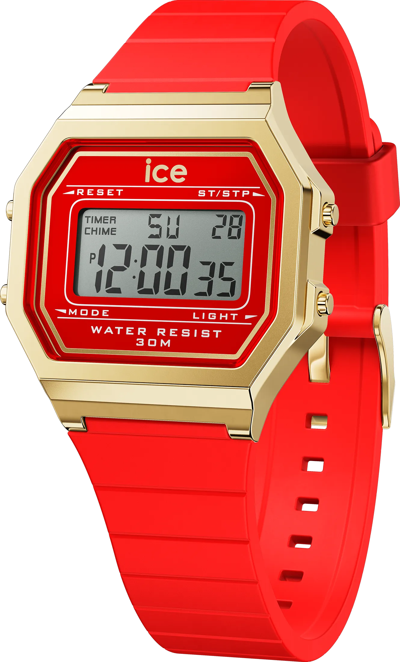 ICE digit retro - Red passion