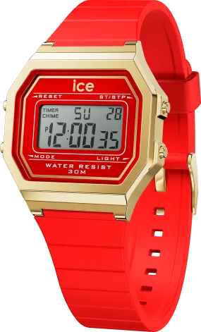ICE digit retro - Red passion