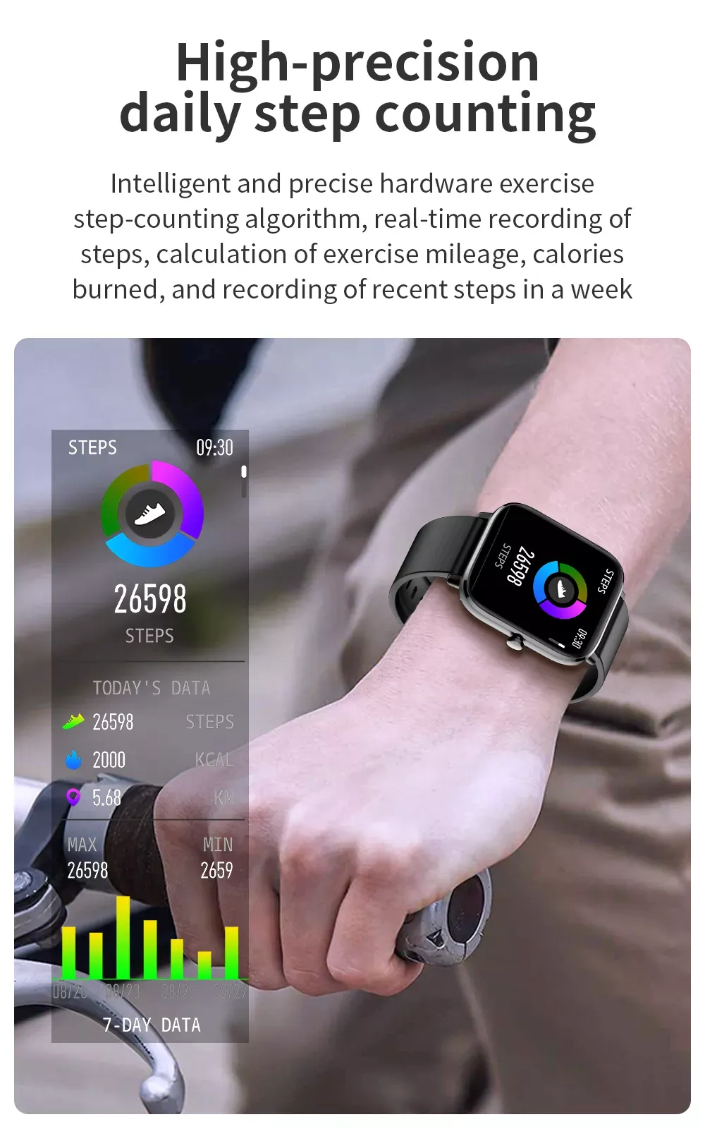 iS-T45S Smart Watch | Bluetooth Calling & Text