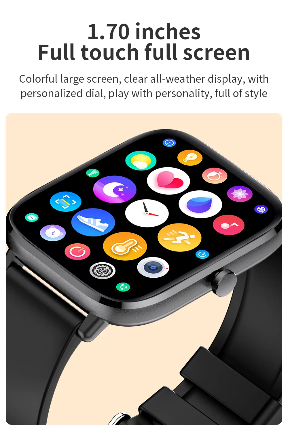 iS-T45S Smart Watch | Bluetooth Calling & Text