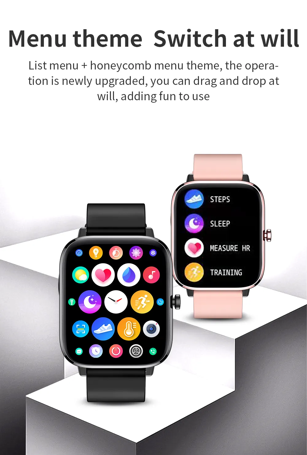 iS-T45S Smart Watch | Bluetooth Calling & Text