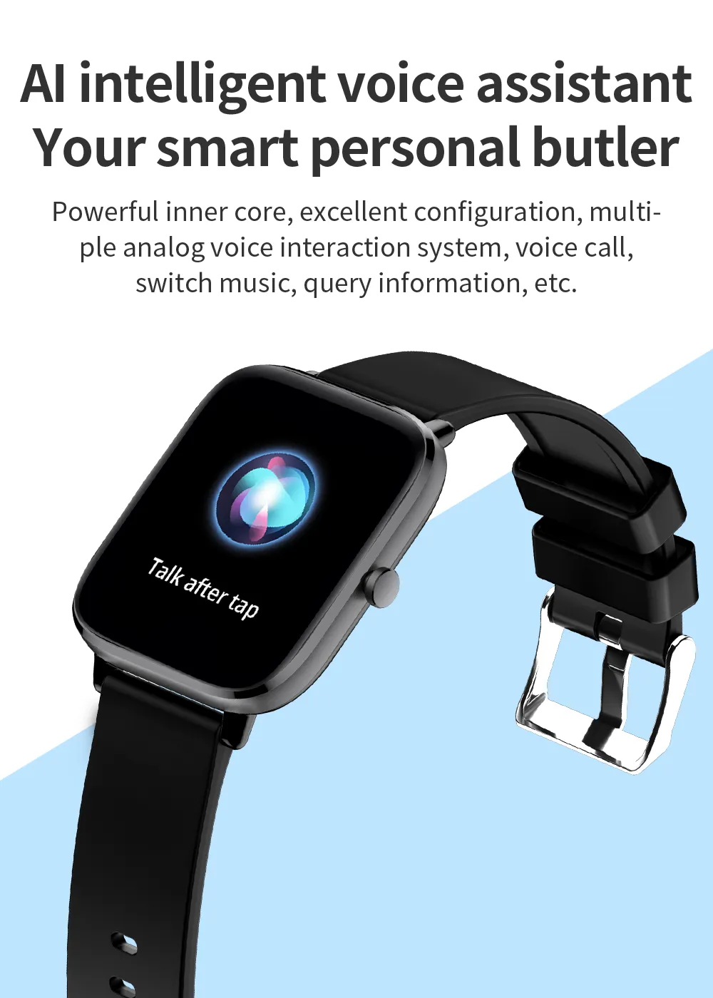 iS-T45S Smart Watch | Bluetooth Calling & Text