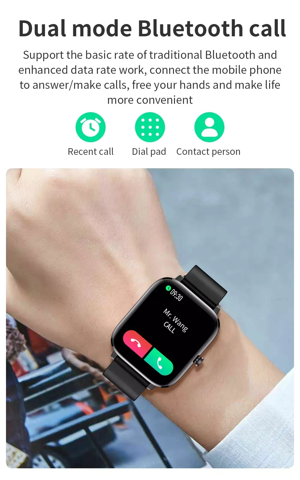 iS-T45S Smart Watch | Bluetooth Calling & Text