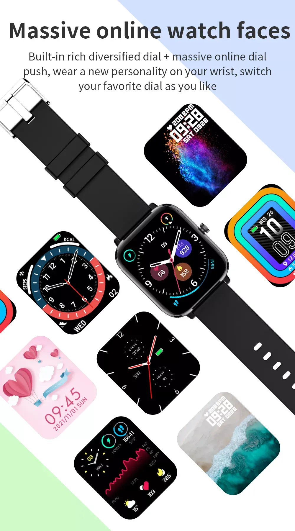 iS-T45S Smart Watch | Bluetooth Calling & Text