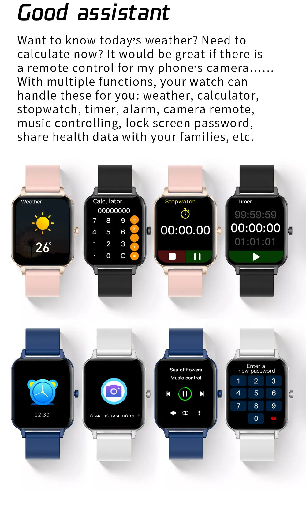 iS-X7 Smartwatch