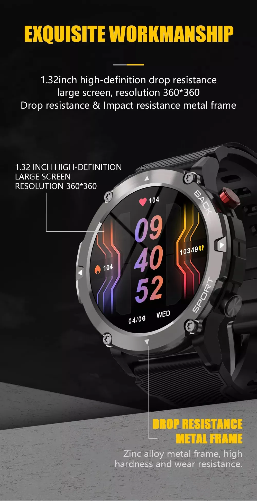 iS21 Smart Watch | Bluetooth Calling & Text