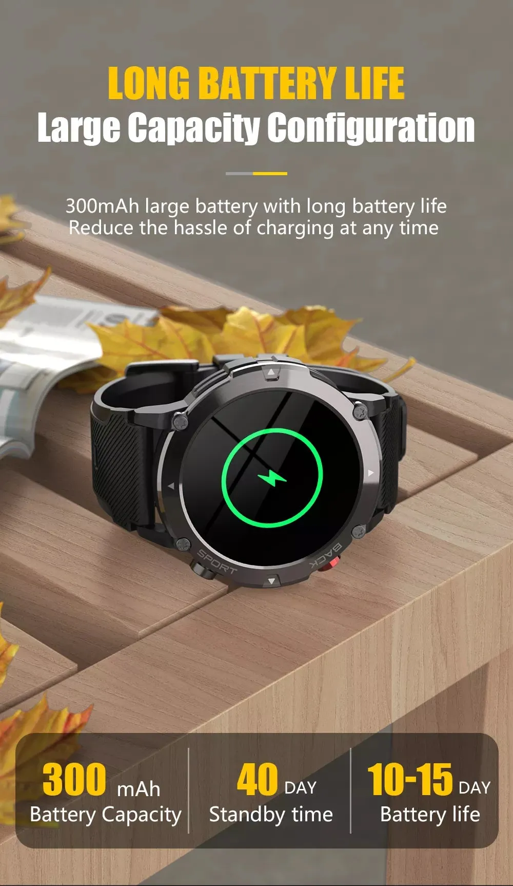 iS21 Smart Watch | Bluetooth Calling & Text