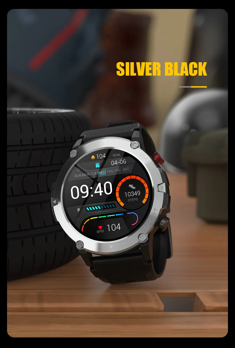 iS21 Smart Watch | Bluetooth Calling & Text