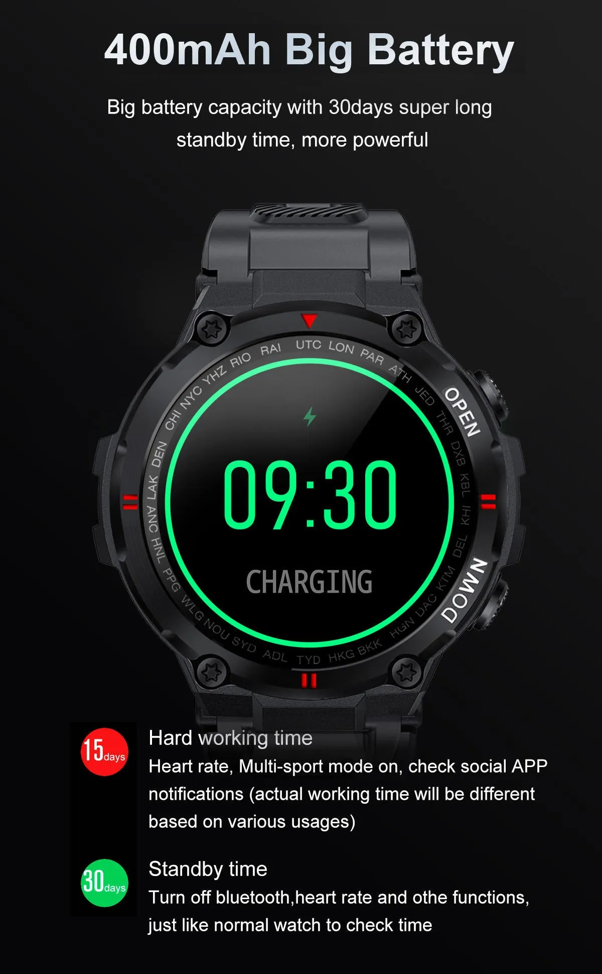 ISPEKTRUM IS22 Sports Smartwatch
