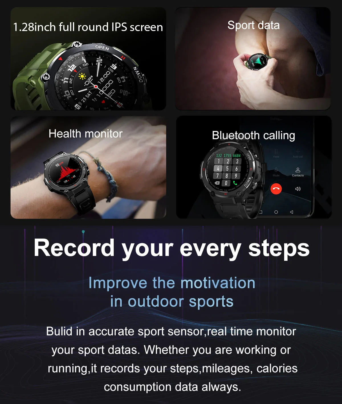 ISPEKTRUM IS22 Sports Smartwatch