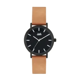 Jag Mens Brown Leather Watch J2252