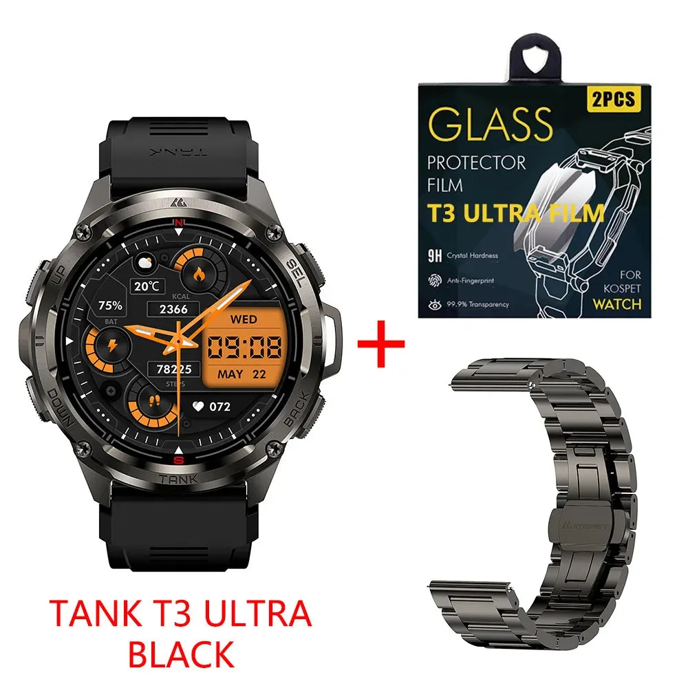 KOSPET TANK T3 Ultra GPS Smart Watch