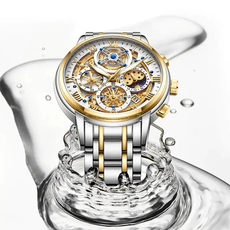 LIGE Luxury Watch