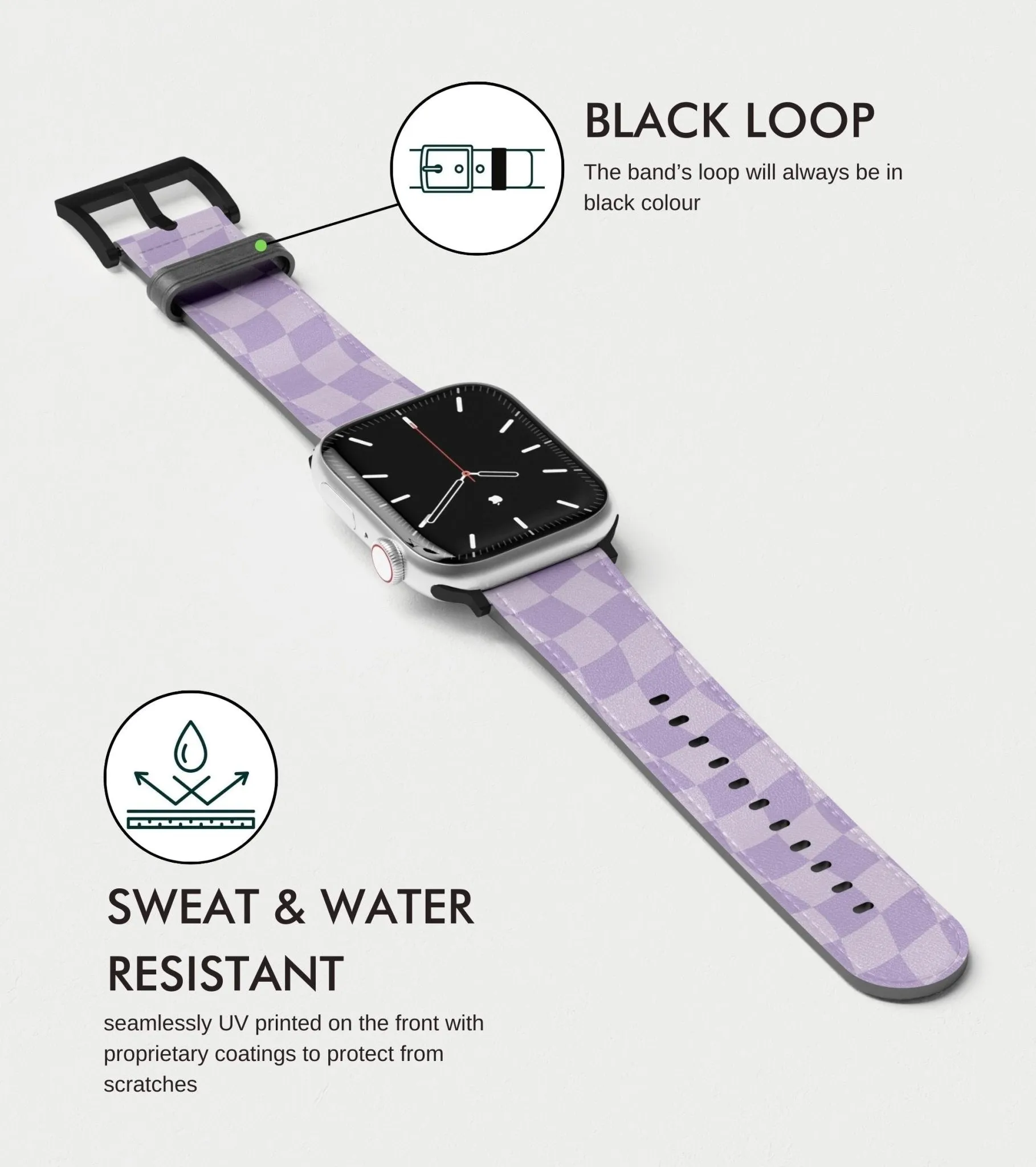 Lilac Waves - Apple Watch Band
