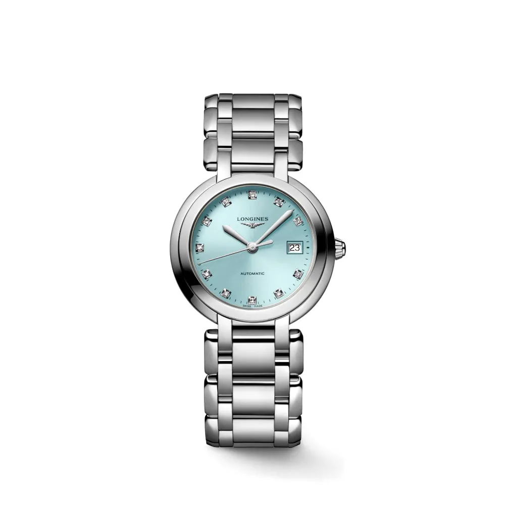Longines Primaluna 30mm Automatic Watch with Diamonds