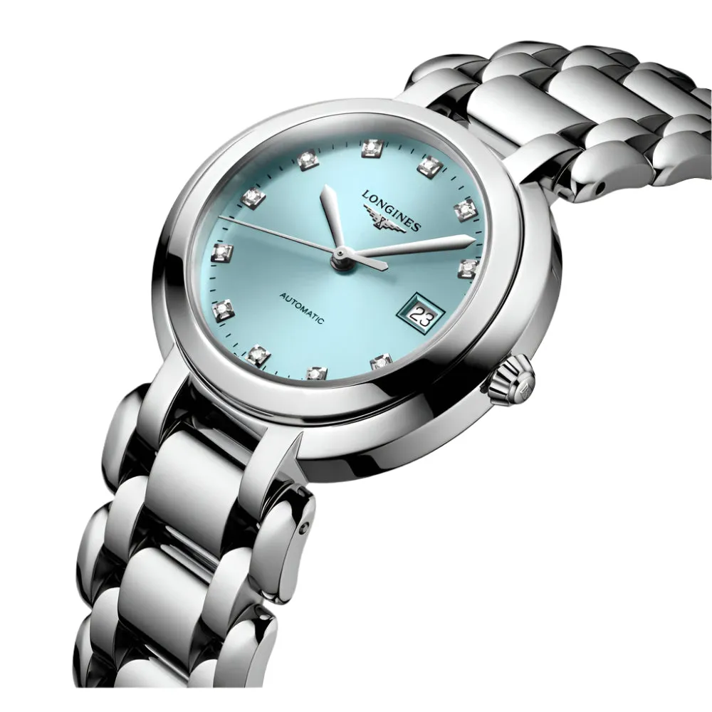 Longines Primaluna 30mm Automatic Watch with Diamonds