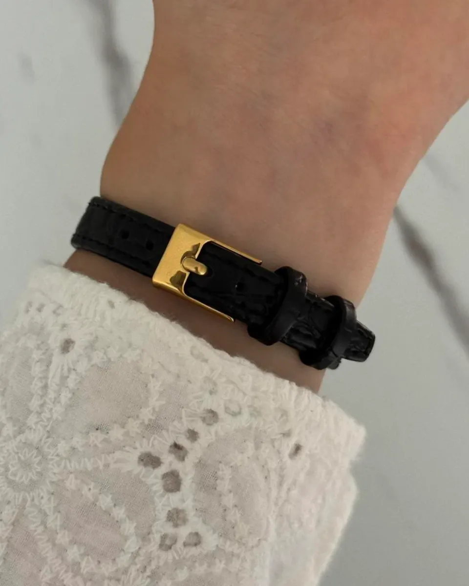 Lunetta – Gold-toned details – Vintage watch