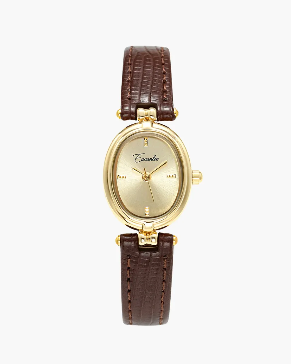 Lunetta – Gold-toned details – Vintage watch