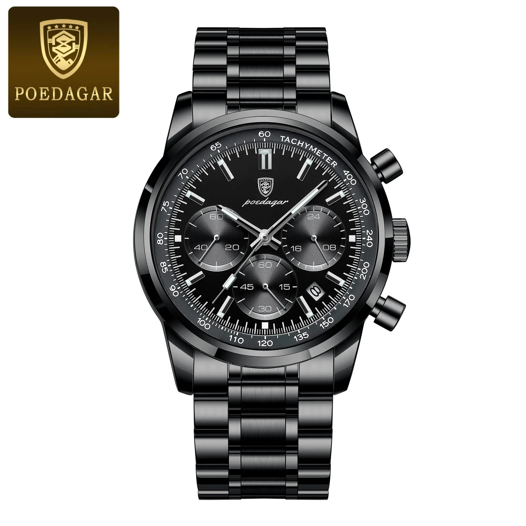 Luxury Waterproof Men's Chronograph Watch