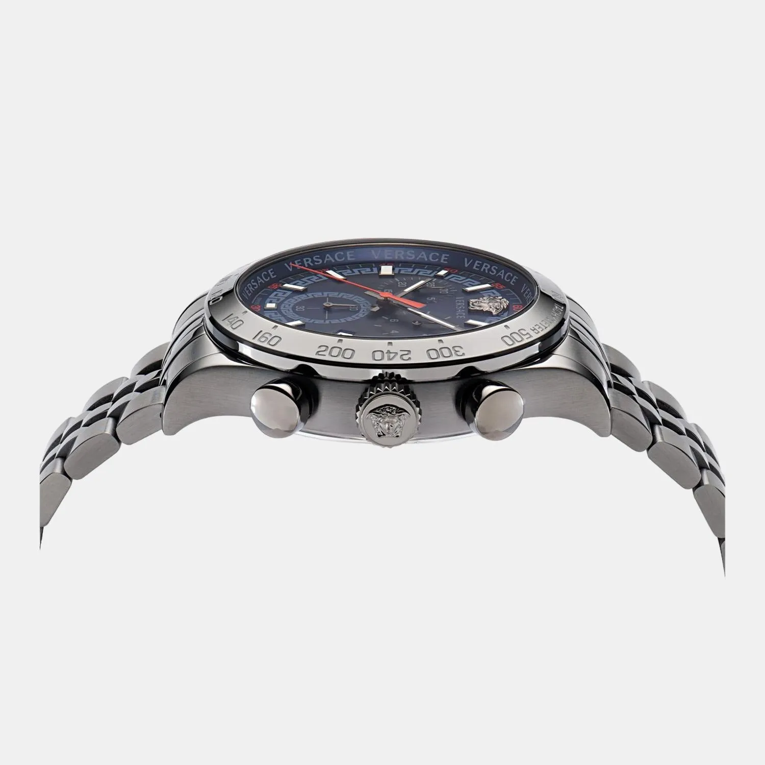 Men Blue Stainless Steel Chronograph Watch VE2U00722