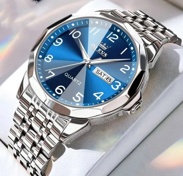 Men's AquaTime Digital Quartz Watch