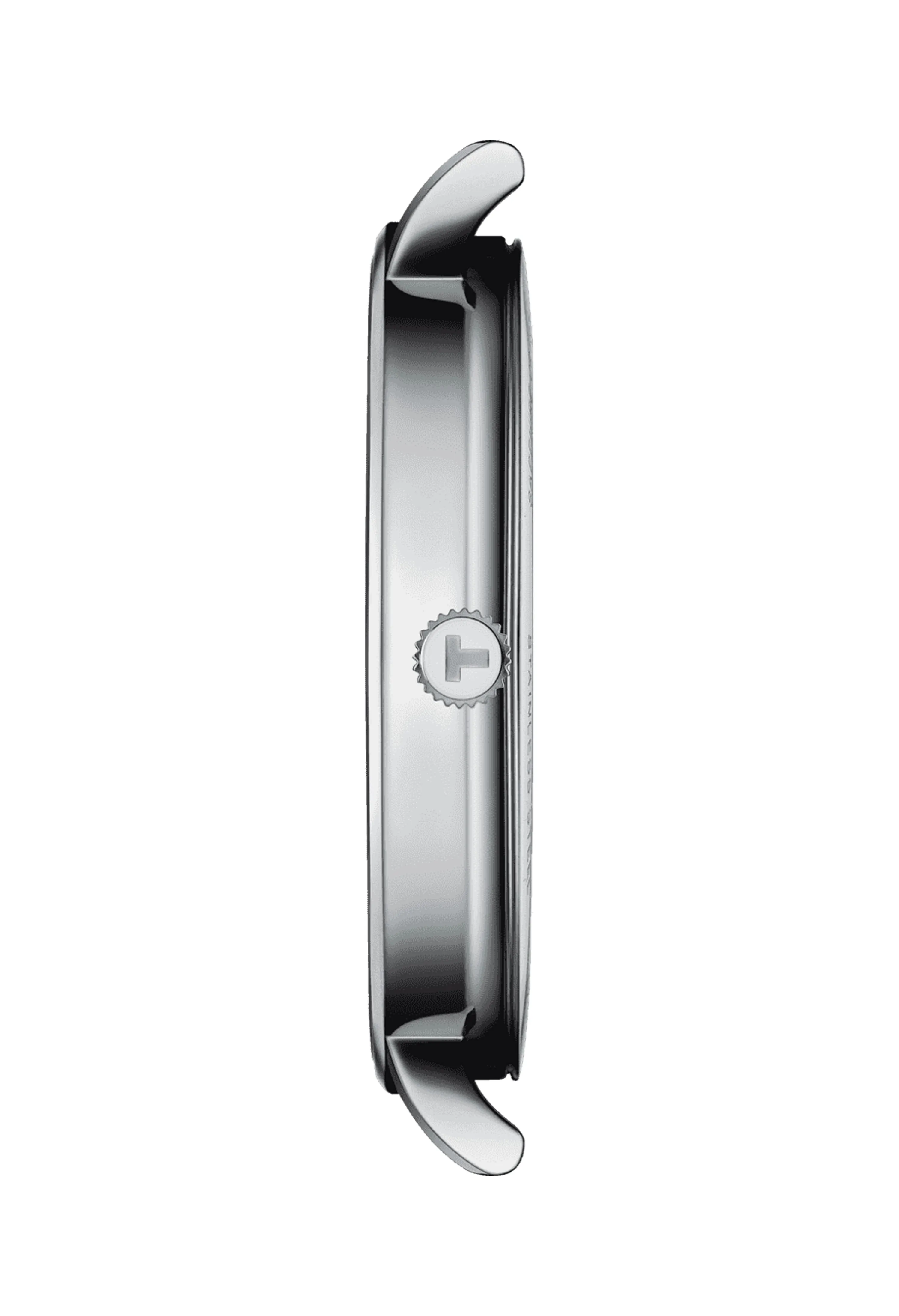 Mens Tissot Everytime Blue Dial Strap Watch Stainless Steel