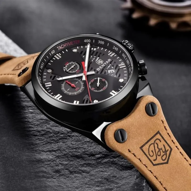 Men's Waterproof Quartz Watch