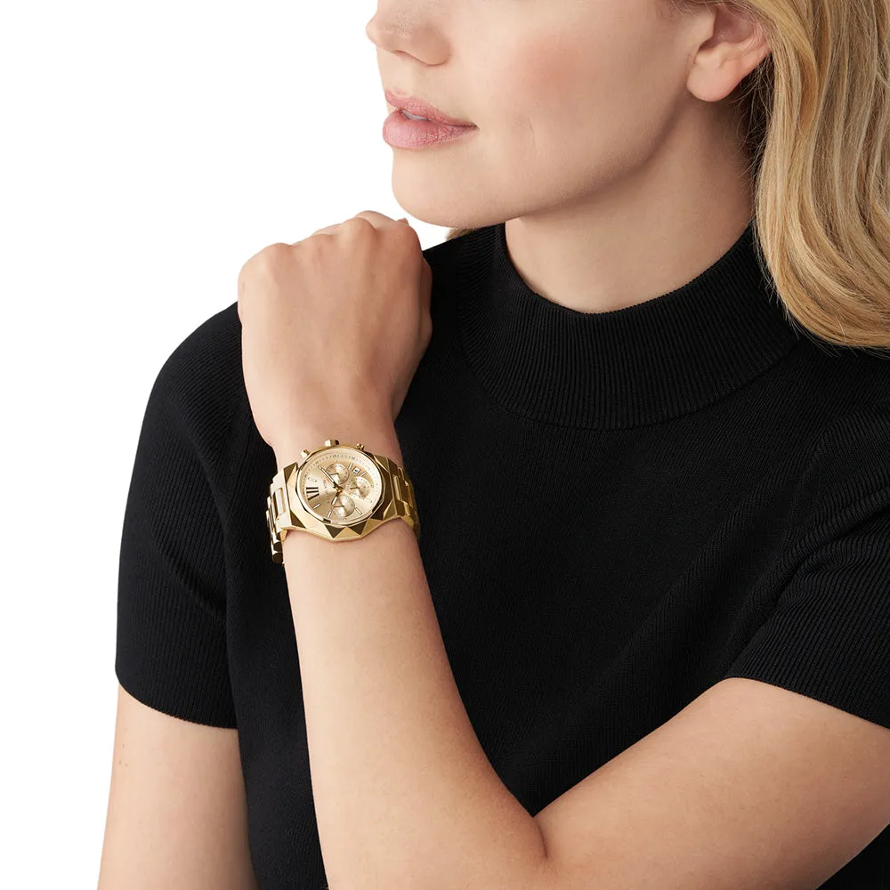 Michael Kors MK4690 Raquel Gold Tone Womens Watch