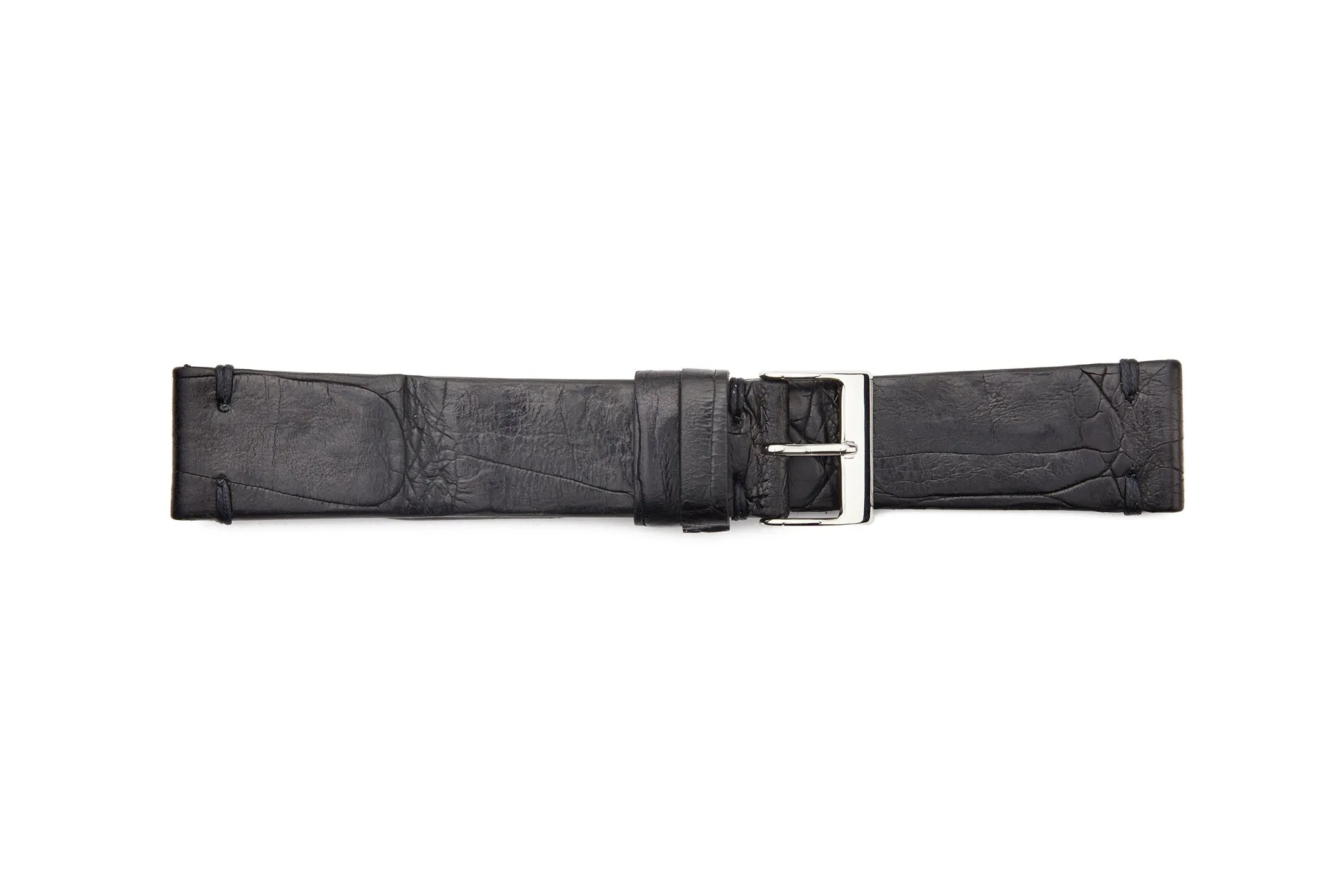 ML-900-VIN Genuine Vintage Style Crocodile  Regular Watch Strap