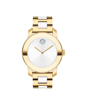 Movado Bold Iconic Mixed Material