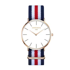Multicolor Minimalist Watch