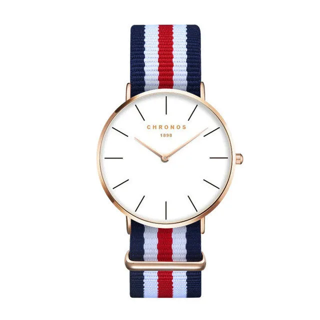 Multicolor Minimalist Watch