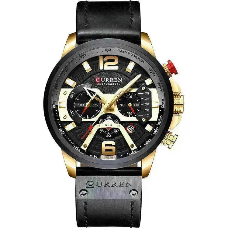 Multifunctional Waterproof Quartz Watch High-end Watch