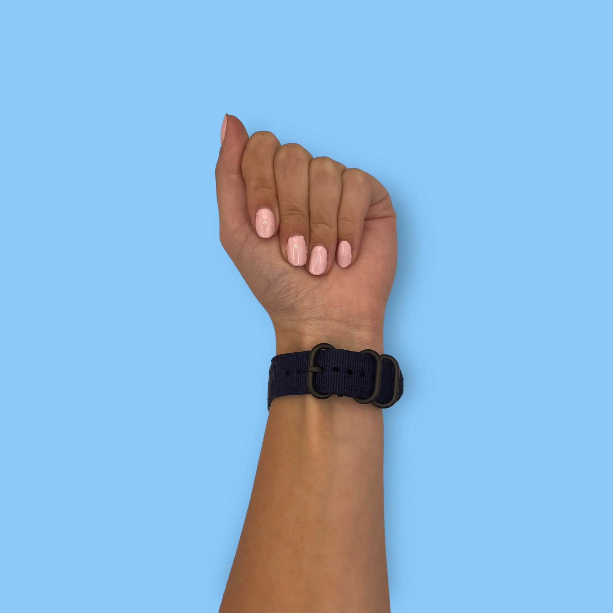 Nato Nylon Watch Straps Compatible with the Nokia Steel HR (40mm)