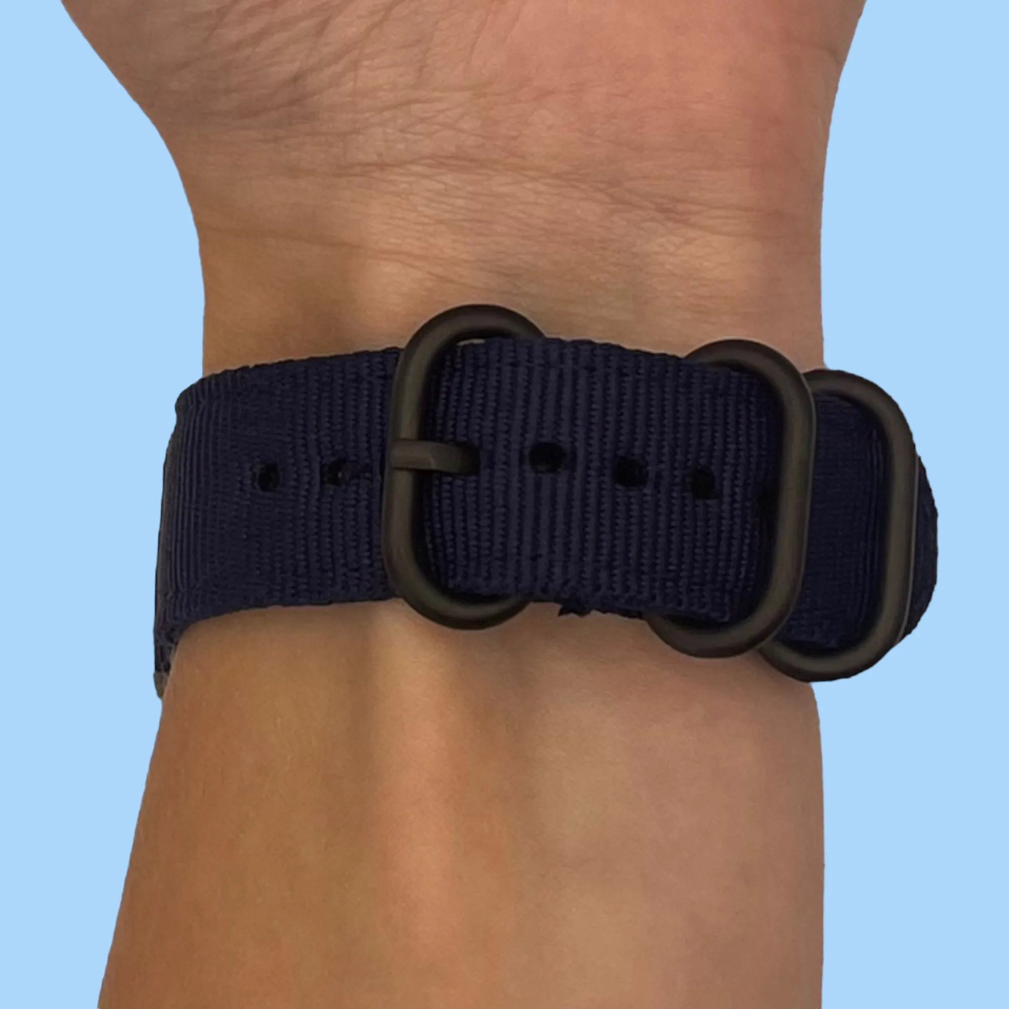Nato Nylon Watch Straps Compatible with the Nokia Steel HR (40mm)