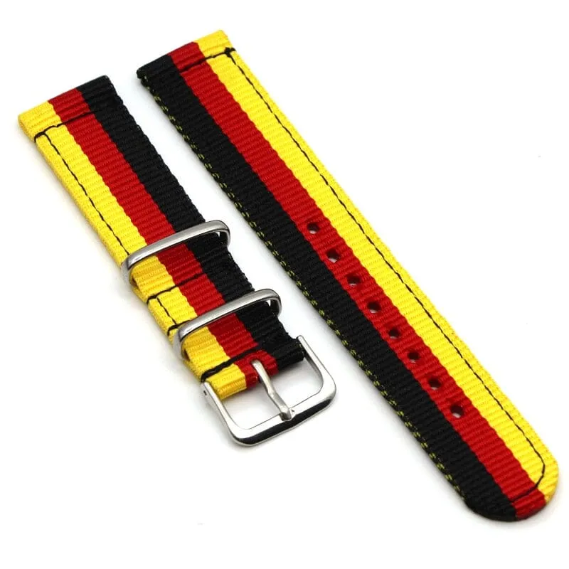 Nato Nylon Watch Straps Compatible with the Samsung Galaxy Watch 6 Classic (47mm)