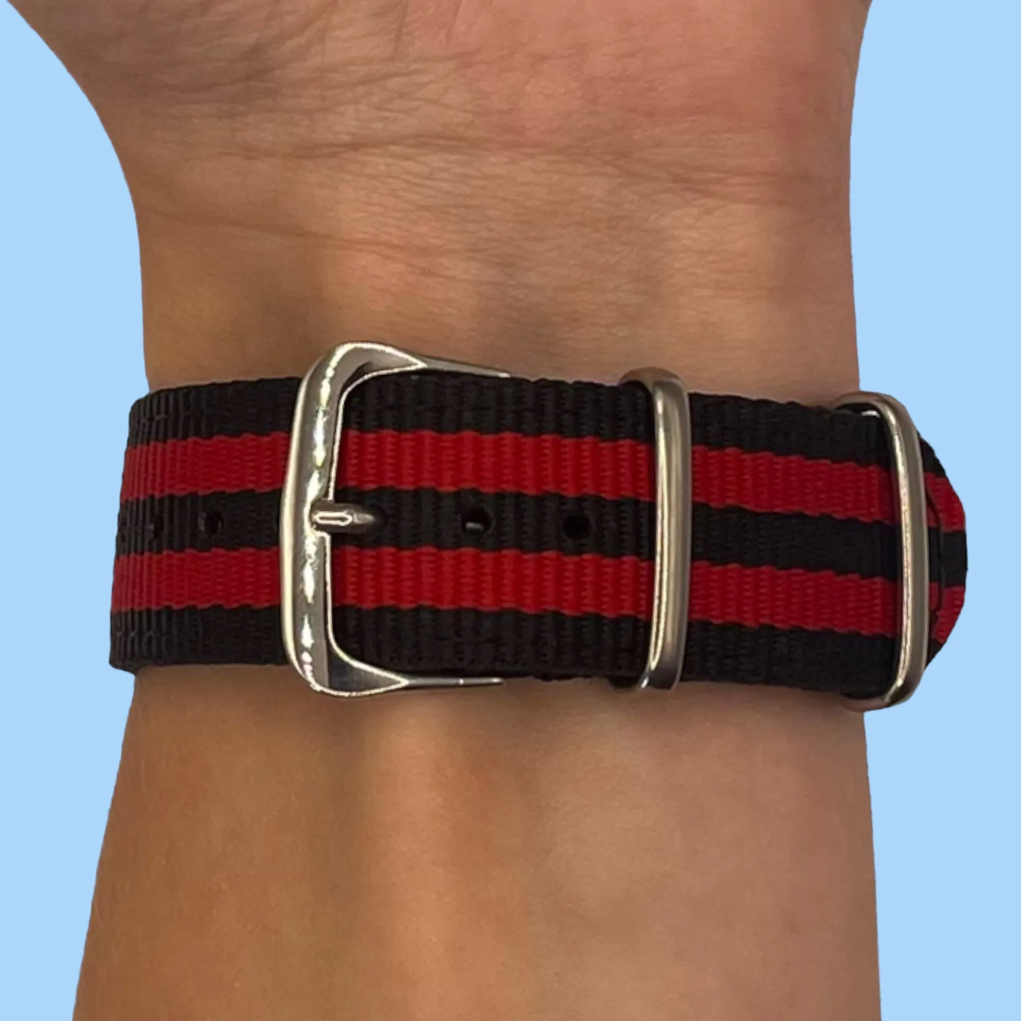 Nato Nylon Watch Straps Compatible with the Samsung Galaxy Watch 6 Classic (47mm)