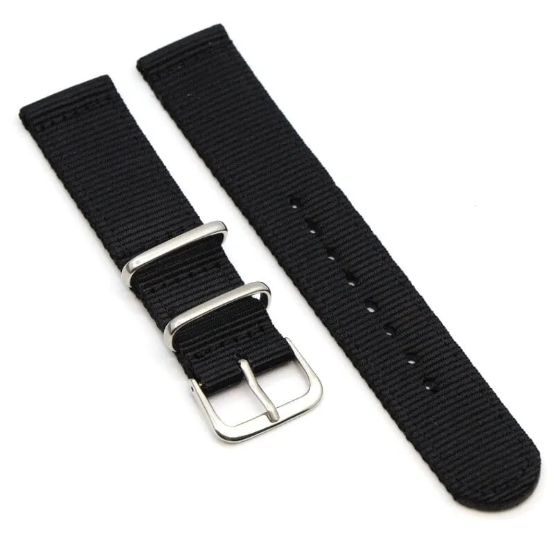 Nato Nylon Watch Straps Compatible with the Samsung Galaxy Watch 6 Classic (47mm)