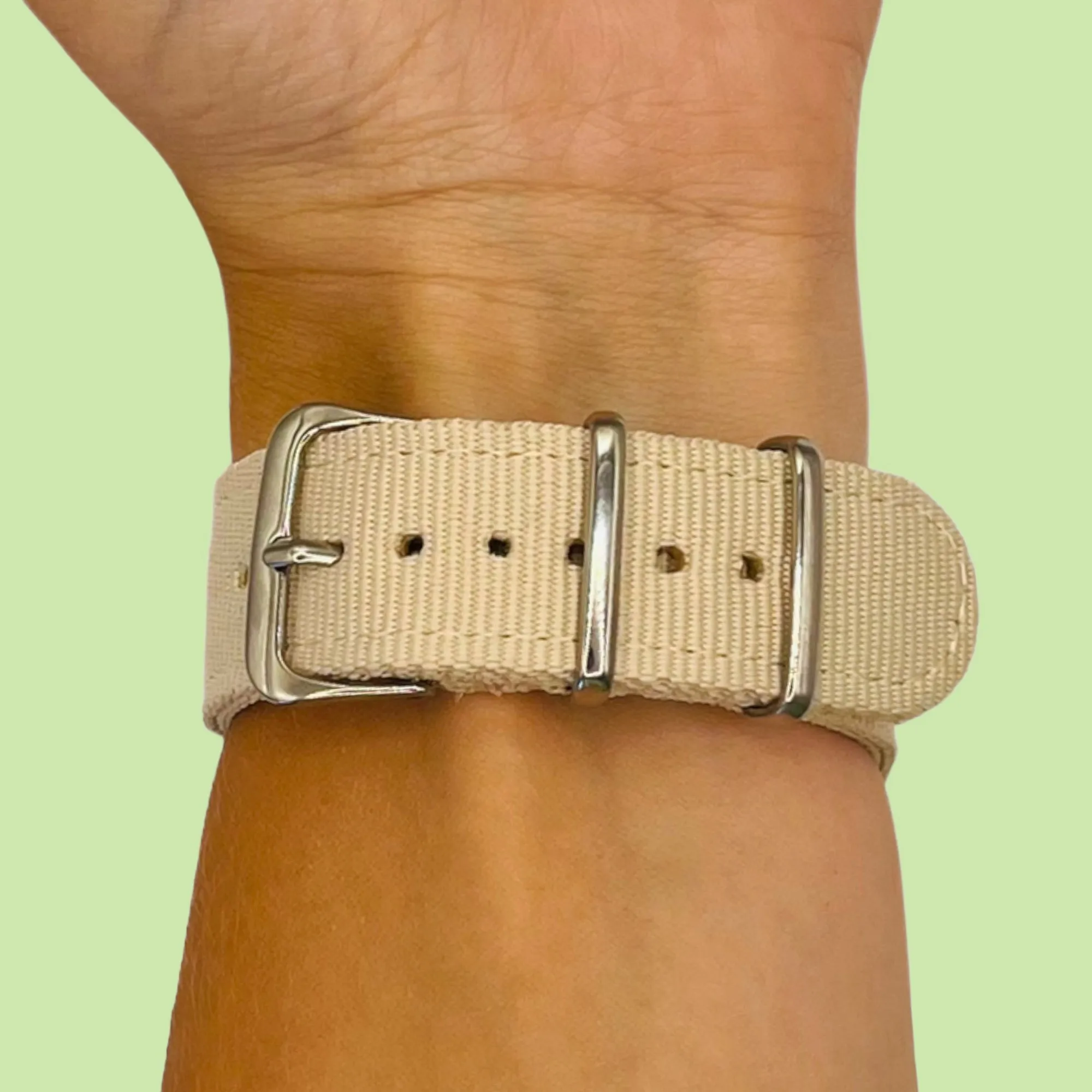 Nato Nylon Watch Straps Compatible with the Samsung Galaxy Watch 6 Classic (47mm)