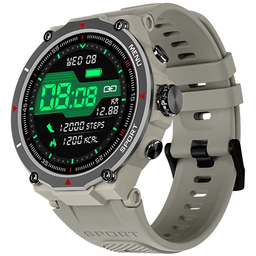 Noise Force Rugged & Sporty 1.32" Bluetooth Calling Smart Watch, 550 NITS, 7 days battery, AI voice assistance, Smart Watch for Men