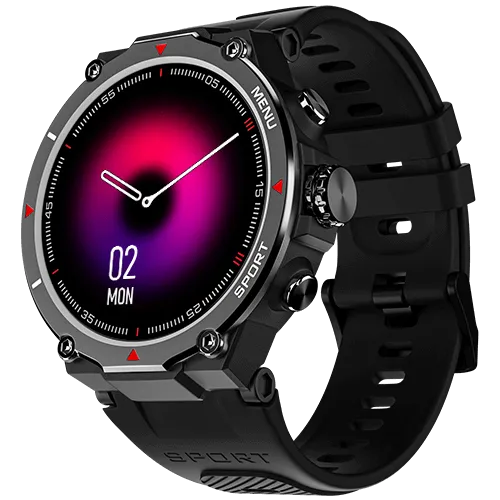Noise Force Rugged & Sporty 1.32" Bluetooth Calling Smart Watch, 550 NITS, 7 days battery, AI voice assistance, Smart Watch for Men