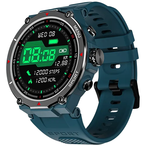 Noise Force Rugged & Sporty 1.32" Bluetooth Calling Smart Watch, 550 NITS, 7 days battery, AI voice assistance, Smart Watch for Men