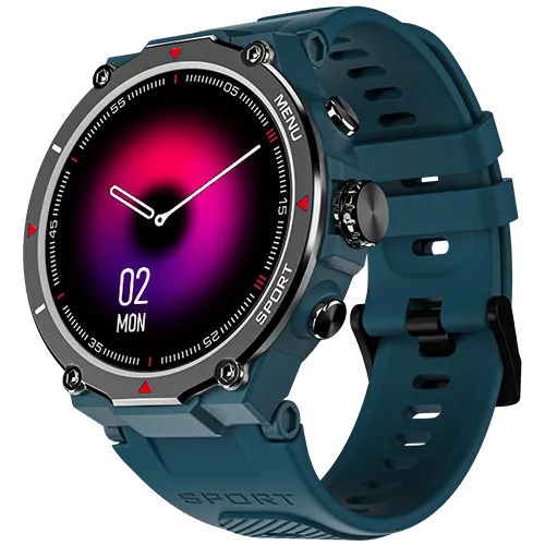 Noise Force Rugged & Sporty 1.32" Bluetooth Calling Smart Watch, 550 NITS, 7 days battery, AI voice assistance, Smart Watch for Men