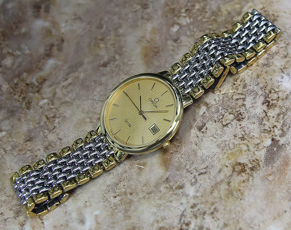 Omega DeVille Men's 33mm Gold-Plated Highest Grade Precision Watch