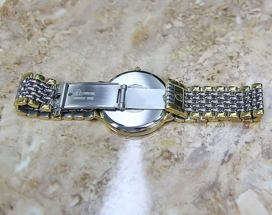 Omega DeVille Men's 33mm Gold-Plated Highest Grade Precision Watch