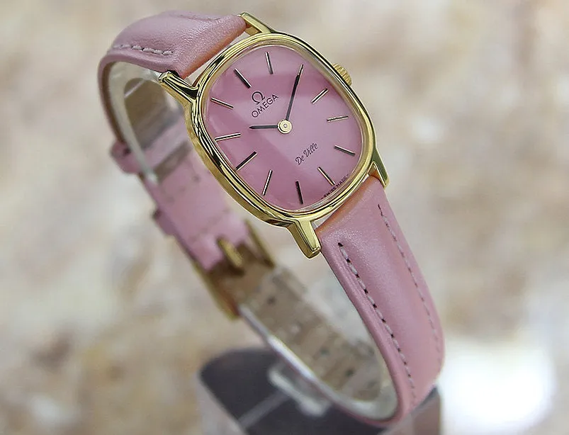 Omega DeVille Pink Ladies Watch