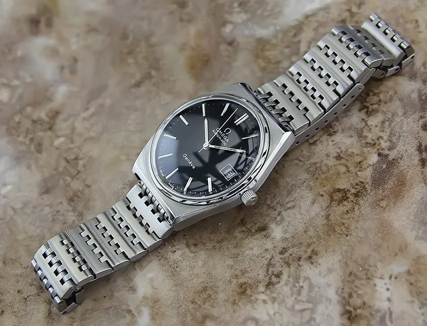 Omega Seamaster Calibre 1012 Swiss Made Mens 36mm Automatic 1970s Watch