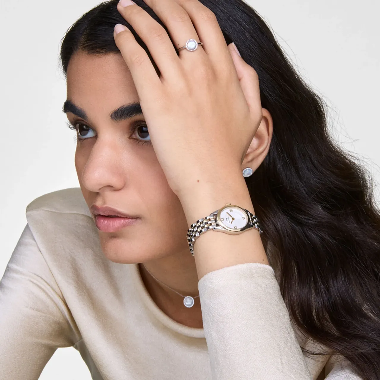 Ophelia Mini Two Tone Gold Watch