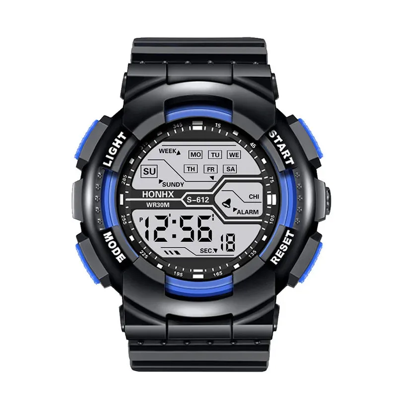 Outdoor Sport Men's Watch – Multifunctional Waterproof Military Digital Watch